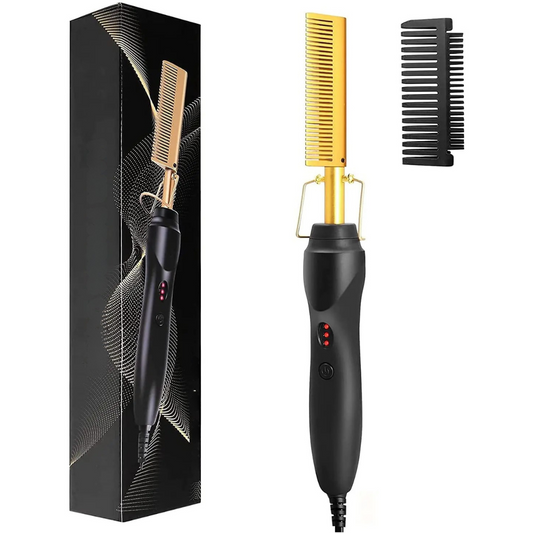 Hot Comb Straightener for Beard and Hair