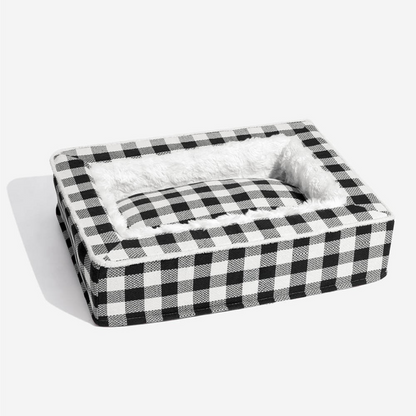 Dog Bed with Foam Support and Plush Lining