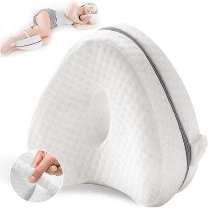 Memory Foam Knee Pillow for Side Sleepers