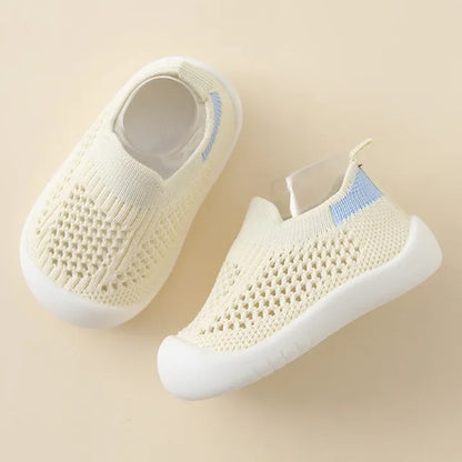 Kids Slip On Breathable Mesh Sneakers