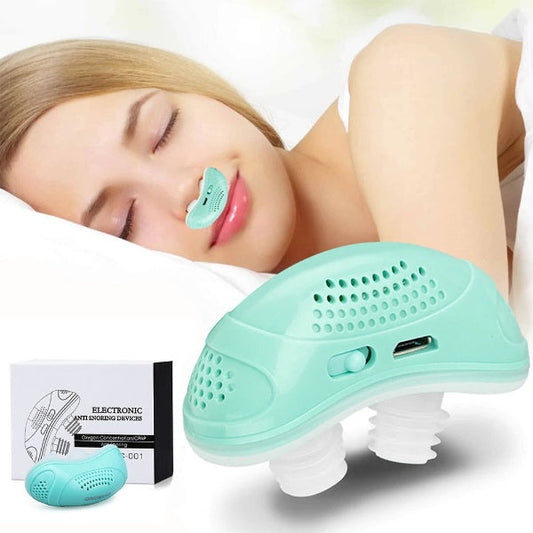 Anti Snoring Device Rechargeable Nasal CPAP Aid