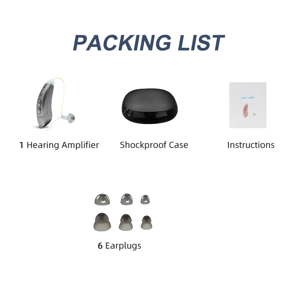 Hearing Aids with Bluetooth App Control