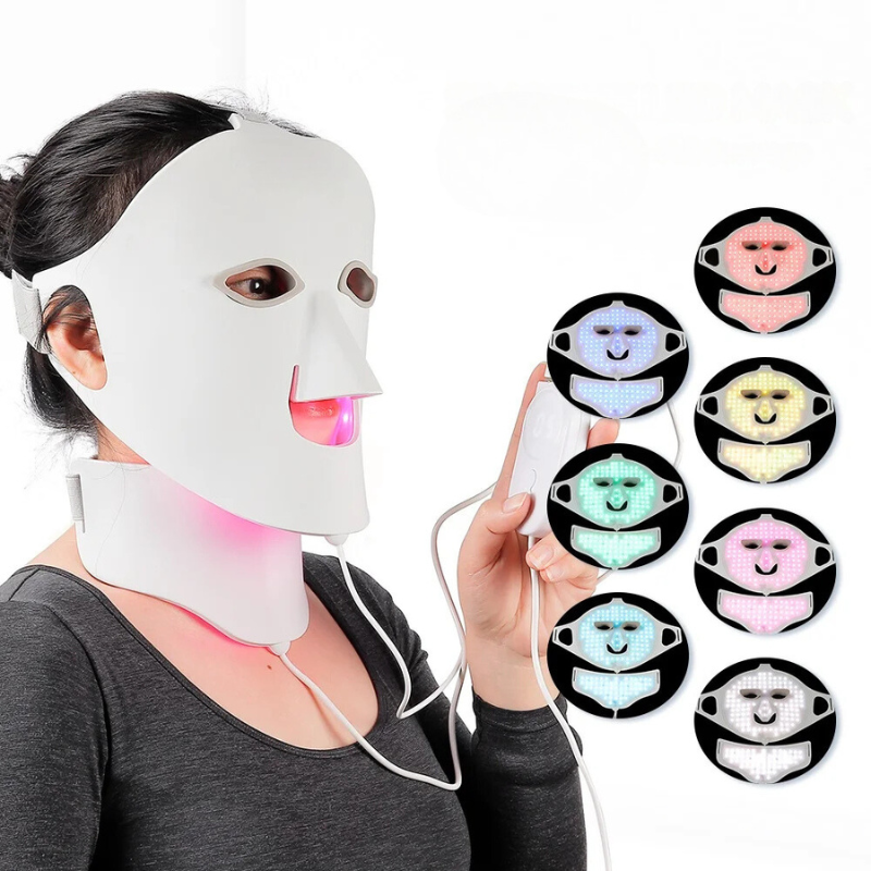 LED Face Mask Skin Rejuvenation Light Therapy