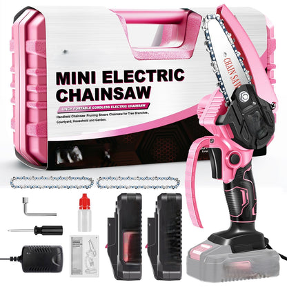 Electric Chainsaw Cordless Lightweight for Pruning