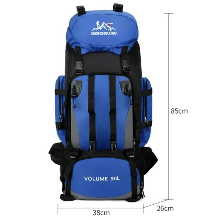 Hiking Backpack Waterproof 90L for Camping Trips