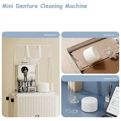 Multi-Function Electric Denture and Retainer Cleaning Machine