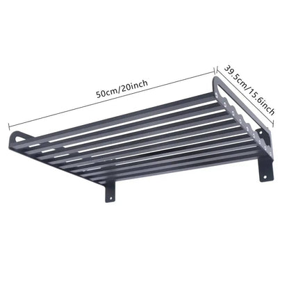 Wall-Mounted Microwave Rack