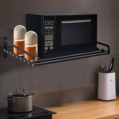 Wall-Mounted Microwave Rack