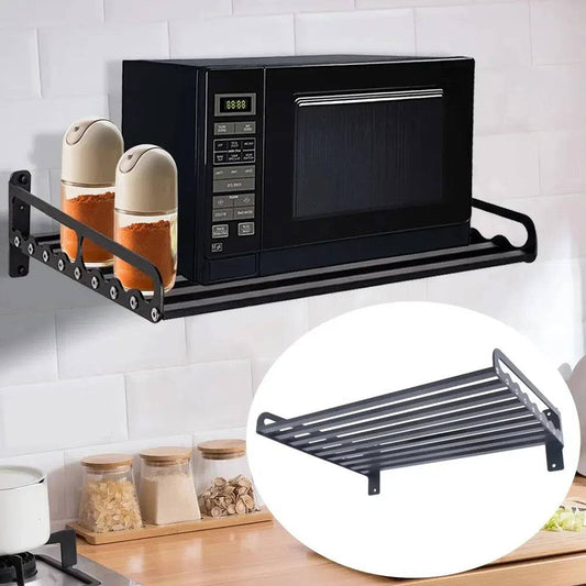 Wall-Mounted Microwave Rack