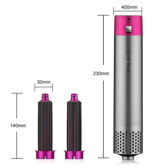 Hair Styler Set with Curling and Drying Tools