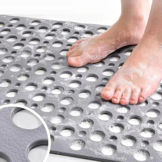 Non-Slip Bathroom Shower Mat for Wet Floors