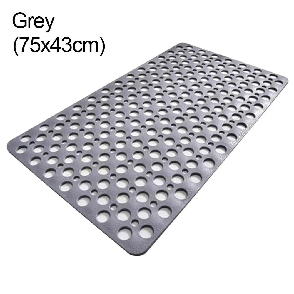 Non-Slip Bathroom Shower Mat for Wet Floors