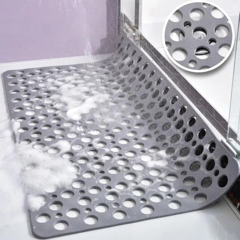 Non-Slip Bathroom Shower Mat for Wet Floors