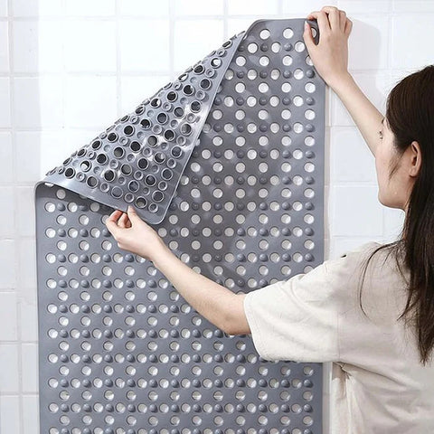 Non-Slip Bathroom Shower Mat for Wet Floors