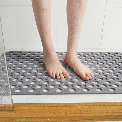 Non-Slip Bathroom Shower Mat for Wet Floors