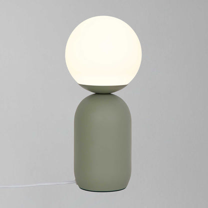 Notti Frosted Glass Globe Table Lamp