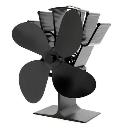 Wood Stove Heat Powered Aluminum Fan