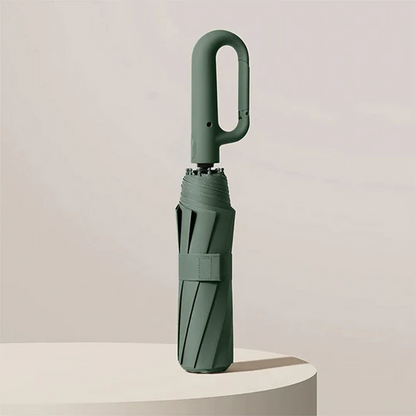 Windproof Compact Travel Umbrella with Ergonomic Handle