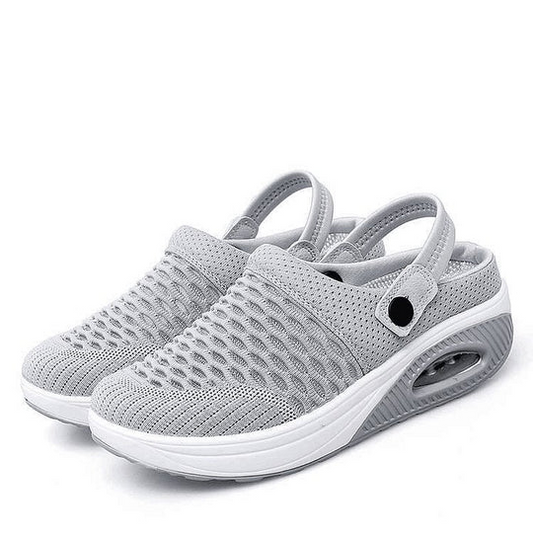 Walking Shoes With Breathable Mesh and Support