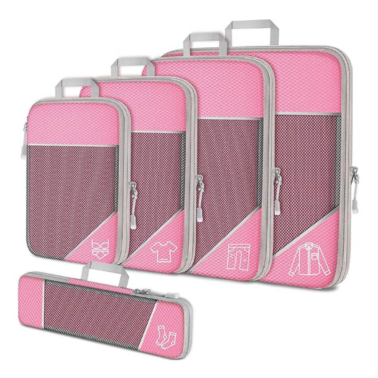 5-Piece Compression Packing Cubes