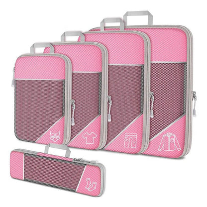 5-Piece Compression Packing Cubes