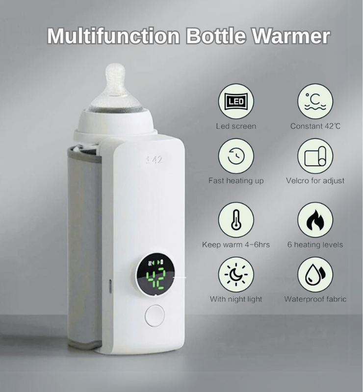 Baby Bottle Warmer for Travel and Home Use
