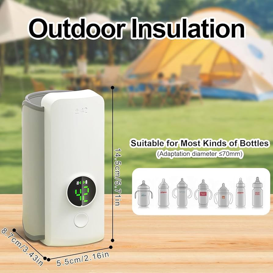 Baby Bottle Warmer for Travel and Home Use