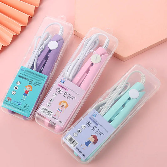 Hair Straightener Mini Travel Curling Tool
