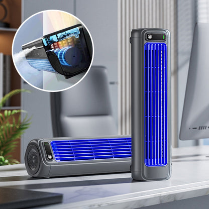 Air Cooler Portable Rechargeable Tower Fan
