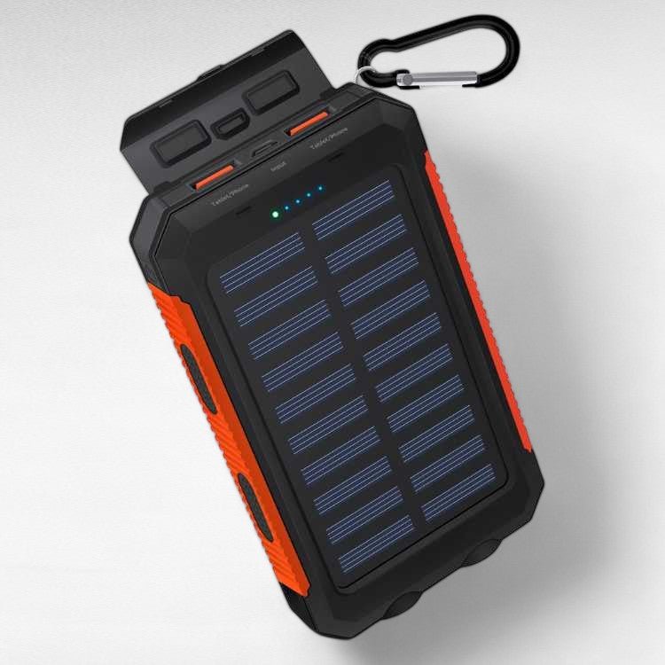 Solar Power Bank Waterproof Portable Charger