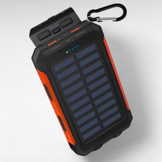Solar Power Bank Waterproof Portable Charger