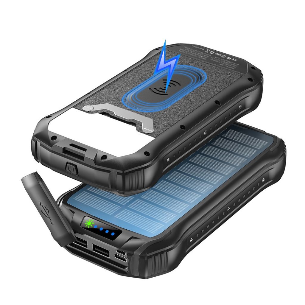 Power Bank Solar Fast Charging Outdoor Waterproof
