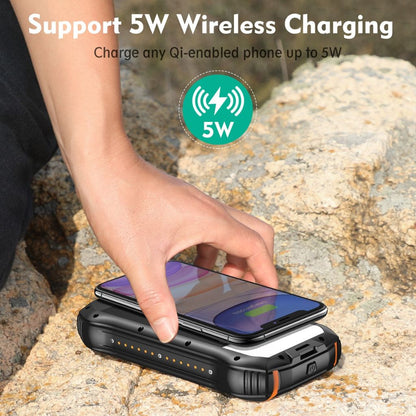 Power Bank Solar Fast Charging Outdoor Waterproof