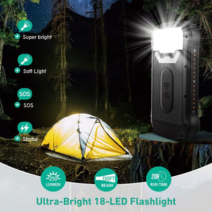 Power Bank Solar Fast Charging Outdoor Waterproof