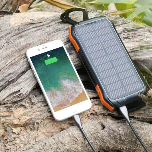 Power Bank Solar Fast Charging Outdoor Waterproof