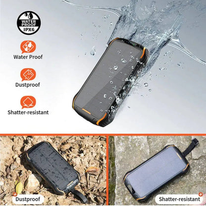 Power Bank Solar Fast Charging Outdoor Waterproof