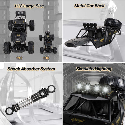 Remote Control Car with Off-Road Monster Wheels