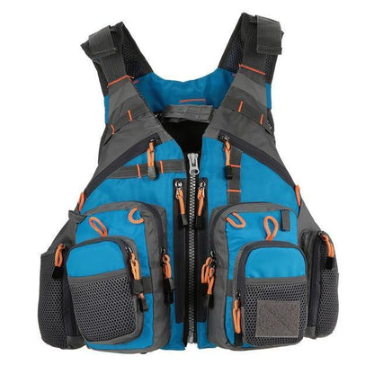 Fishing Life Vest with Multiple Storage Pockets