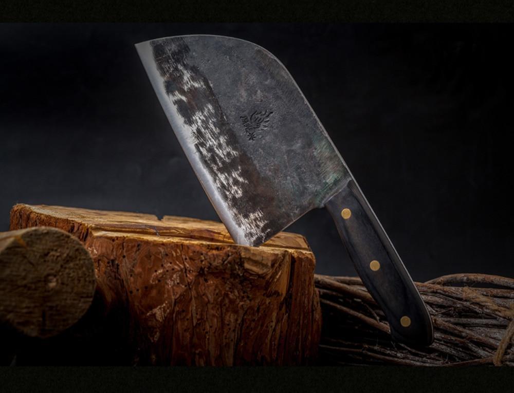 Hand Forged Carbon Steel Chef Knife
