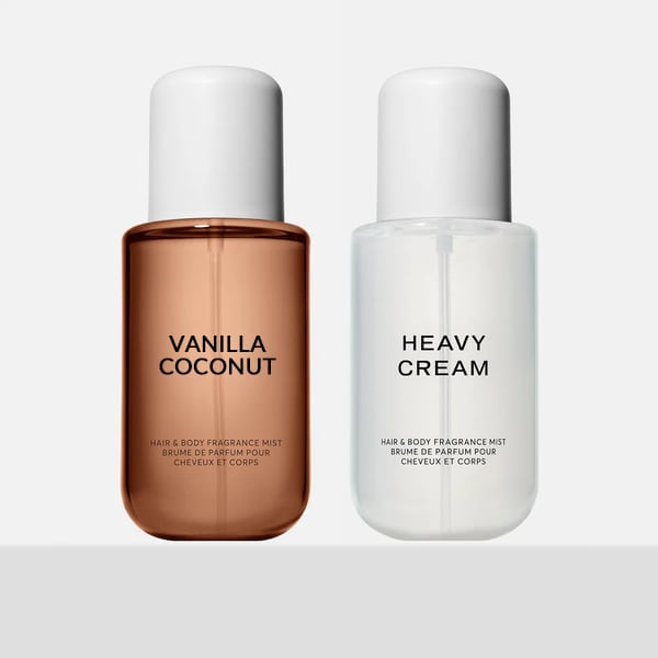 Body Mist Vanilla Coconut Scented Spray Set