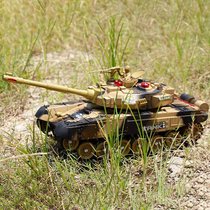 Remote Control Tank Toy with Lights and Sound