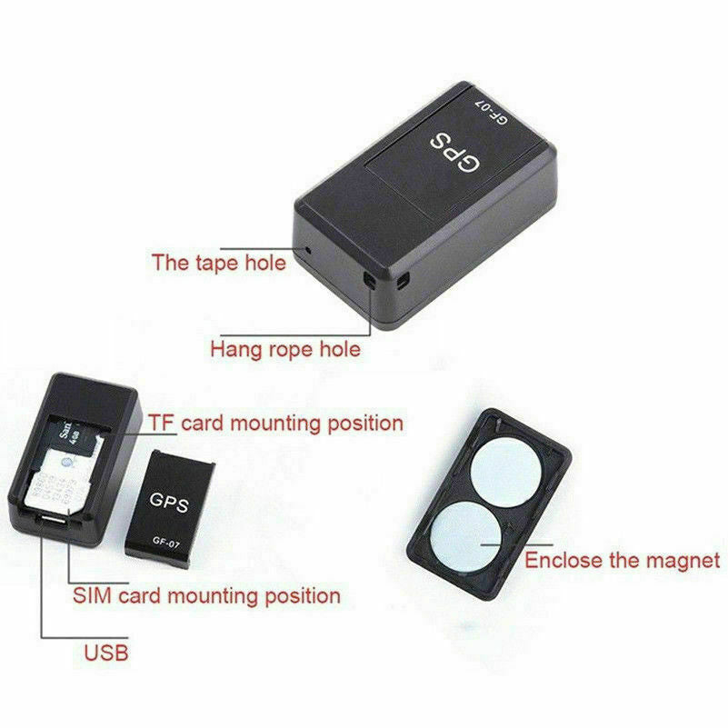GPS Tracker Mini Portable Magnetic Device