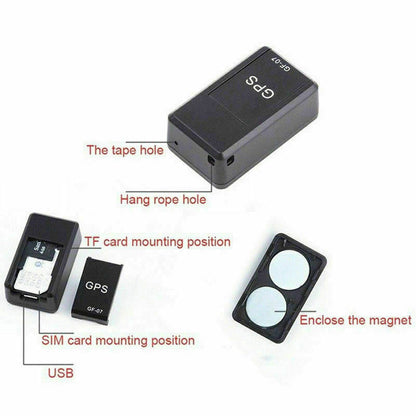 GPS Tracker Mini Portable Magnetic Device