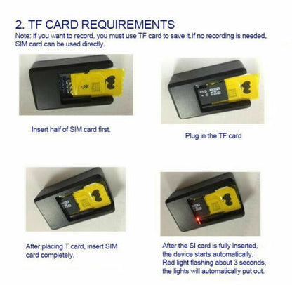 GPS Tracker Mini Portable Magnetic Device