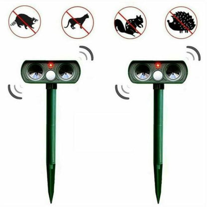 Garden Pest Repeller Solar Motion Sensor Device