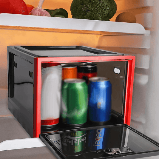 Food Storage Lock Box with Clear Lid