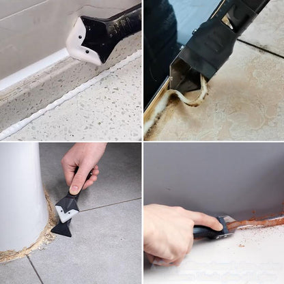 Caulking Tool Kit for Silicone Sealant Removal