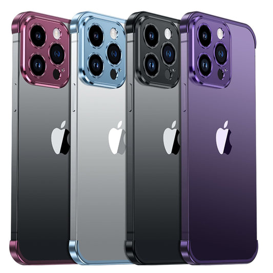 Phone Case Minimalist Slim Protective Metal Cover