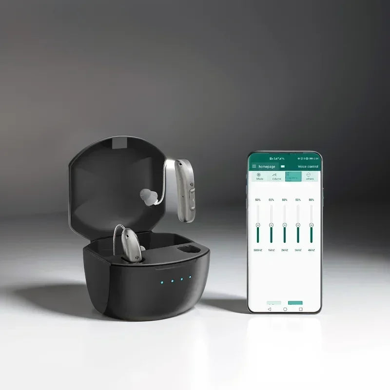 Hearing Aids Bluetooth Rechargeable Noise Reducing