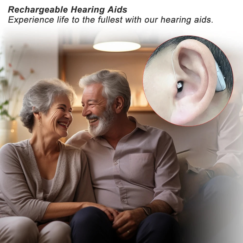 Hearing Aids Bluetooth Rechargeable Noise Reducing
